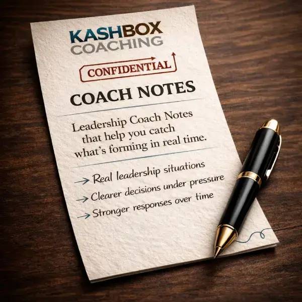 [Confidential] Coach Notes