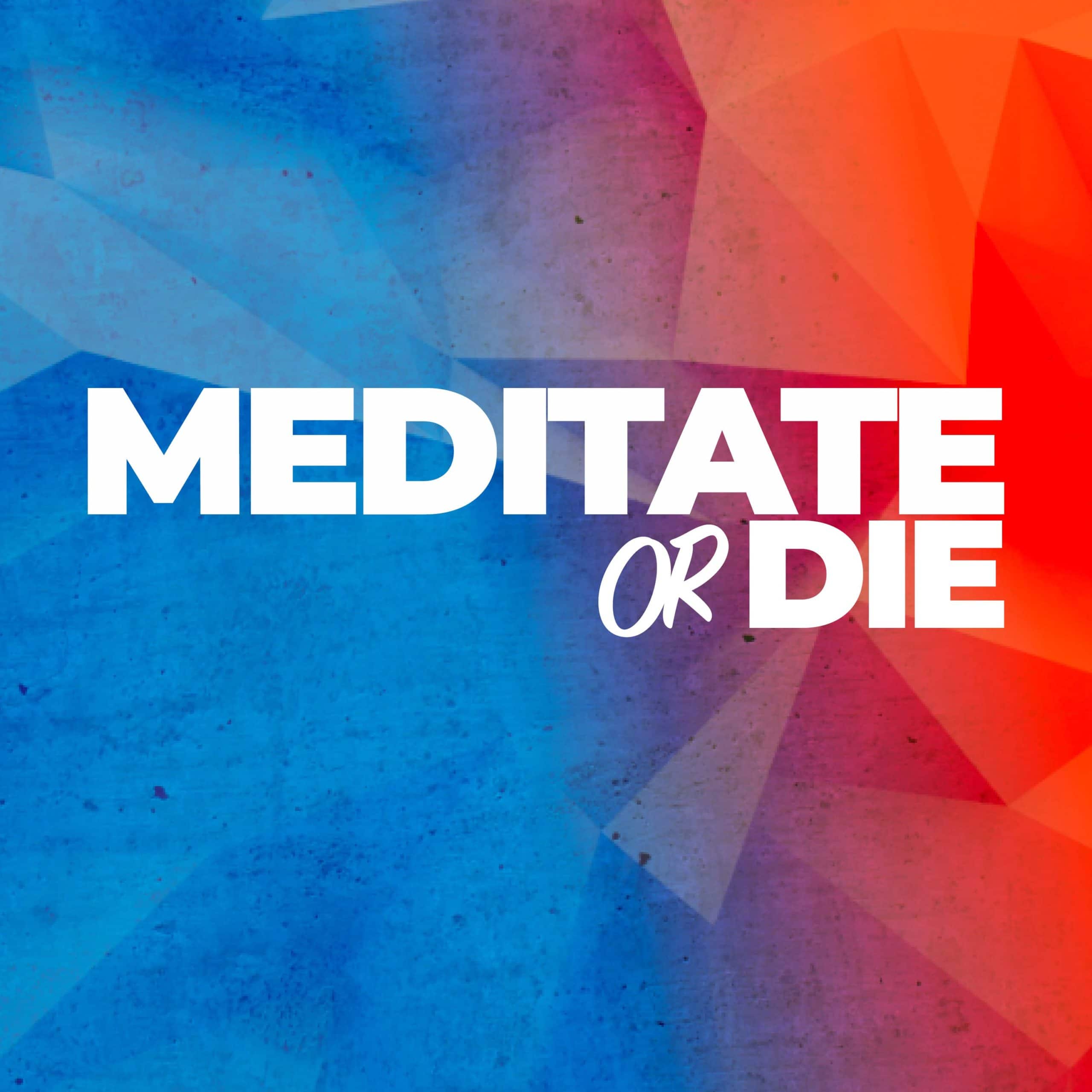 Meditate or Die