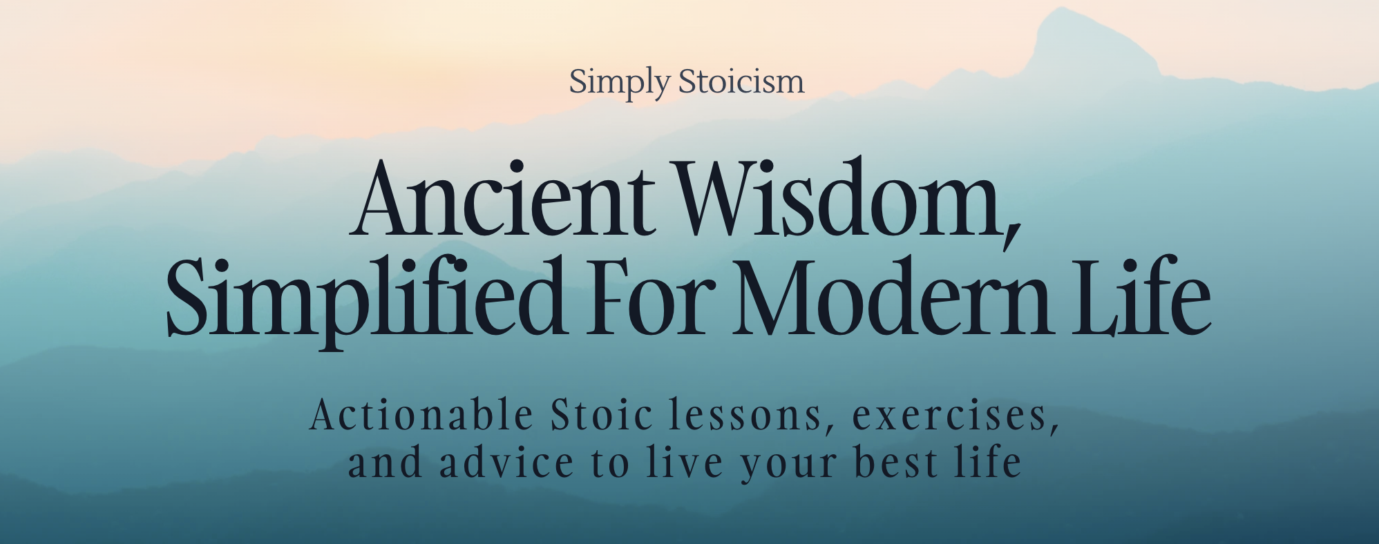 Simply Stoicism