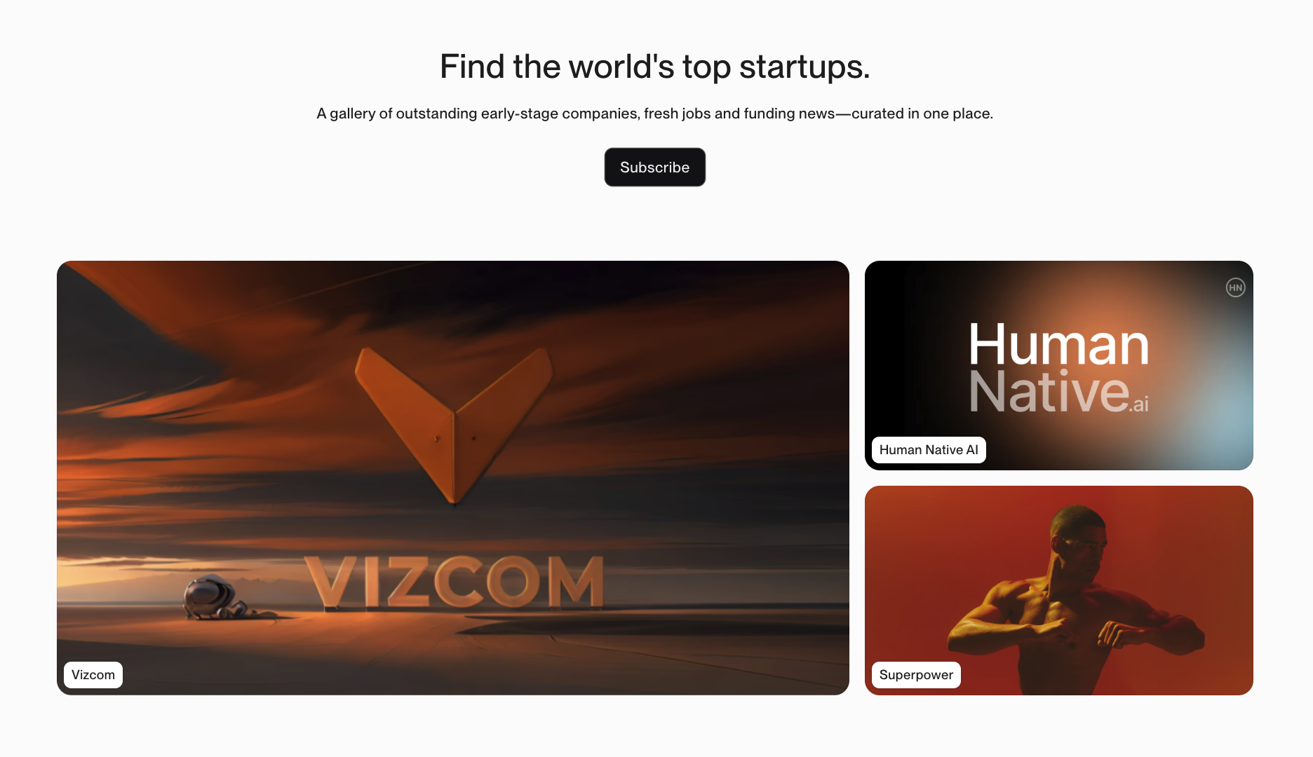 Startups Gallery