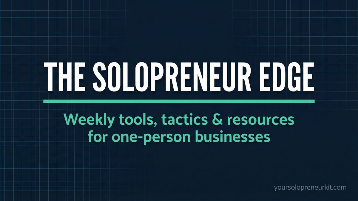 The Solopreneur Edge